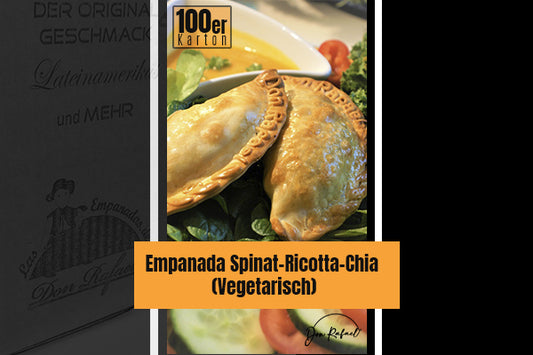 Empanada Chia Ricotta 100er Karton.